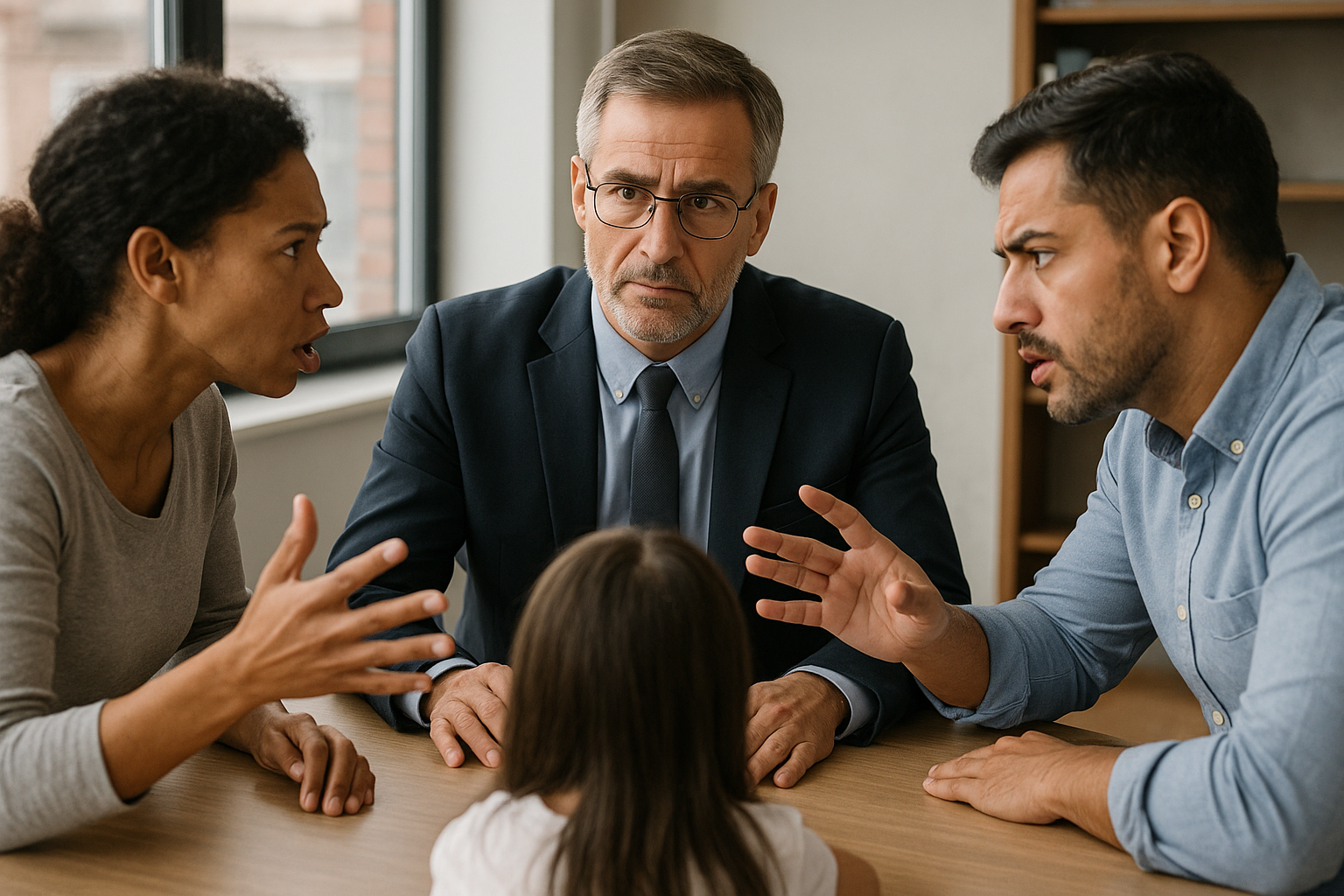 ¿Qué sucede si no pueden ponerse de acuerdo sobre un plan de crianza en el Bronx?
