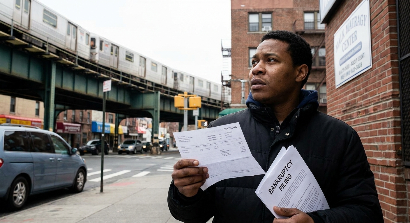 Bankruptcy in the Bronx stops wage garnishment and protects your paycheck